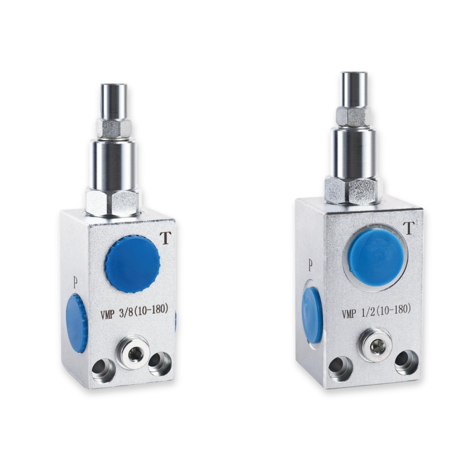 Hydraulic relief valve for pressure protection in hydraulic systems