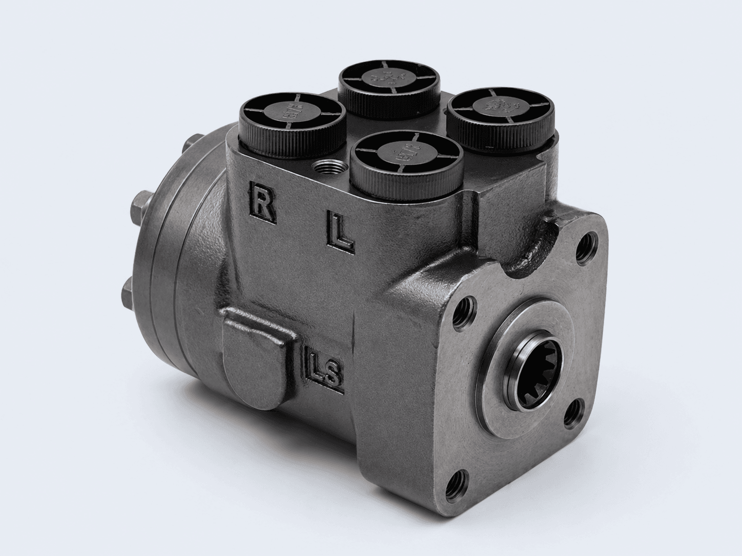 Hydraulic steering unit product image for tractors and mobile machinery