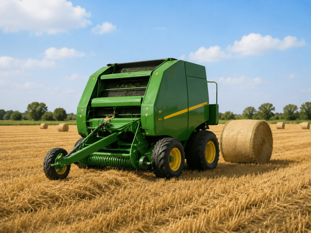 Hydraulic components for agricultural balers