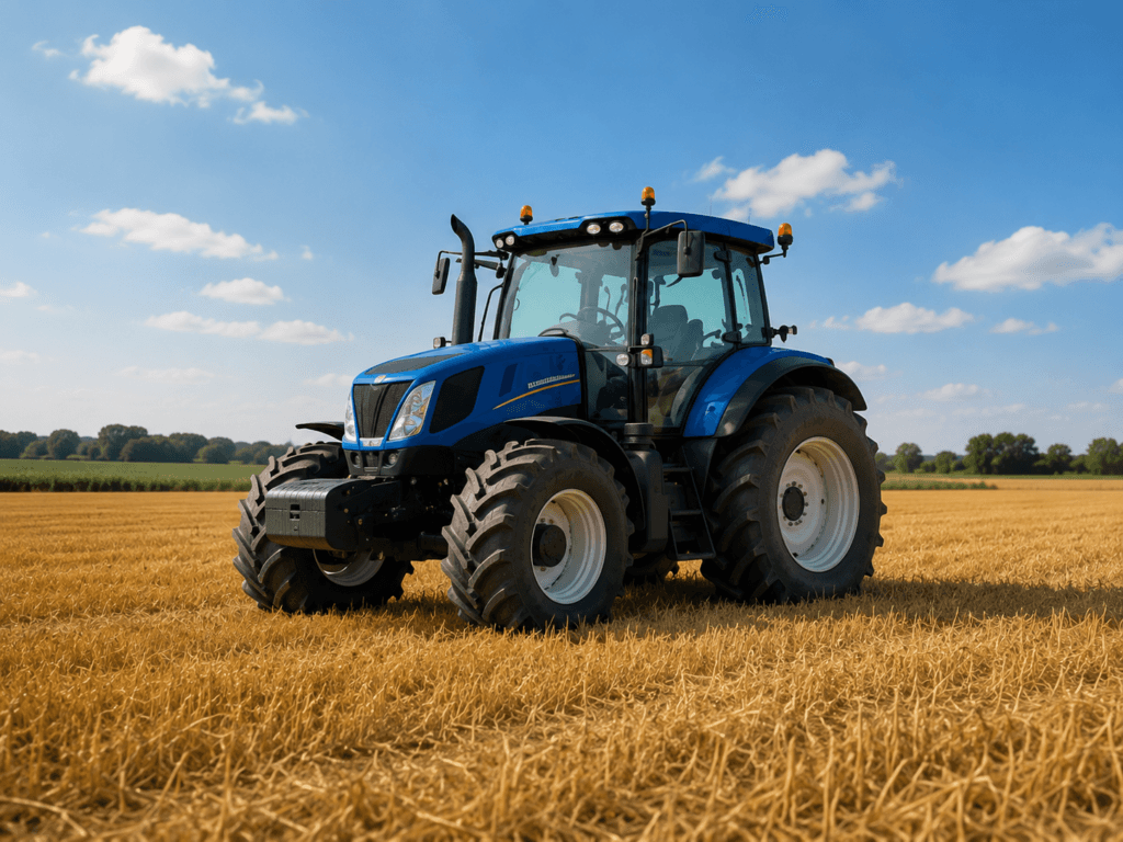 Hydraulic components for agricultural tractors