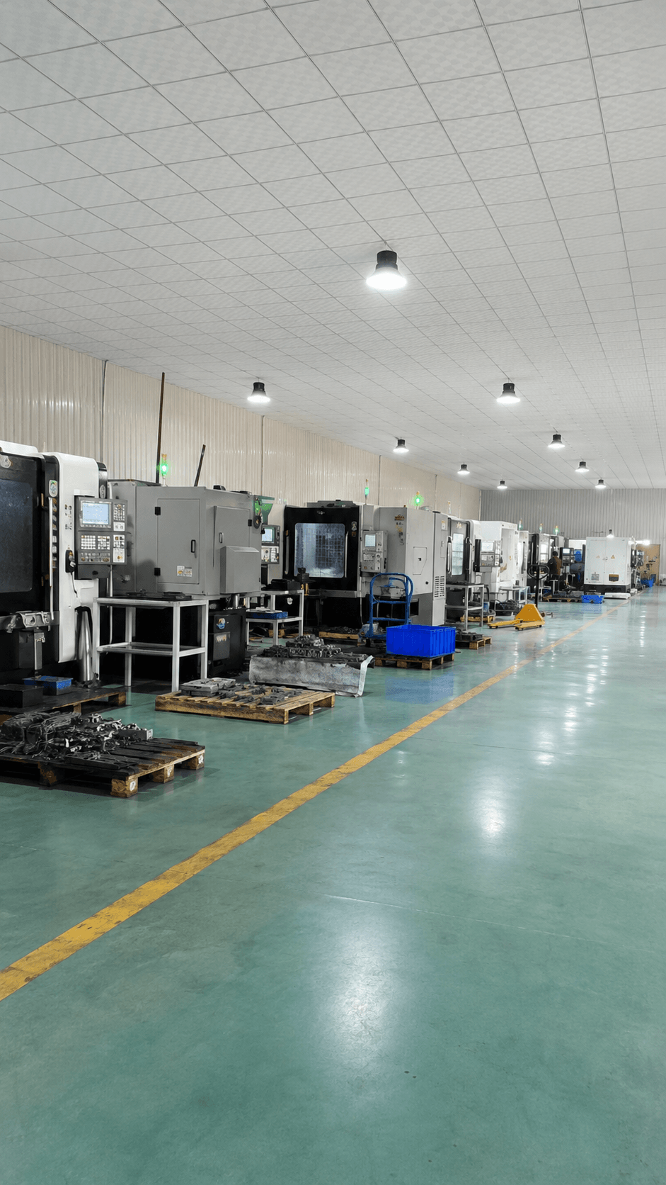YUNLINK hydraulic components production workshop and inquiry support