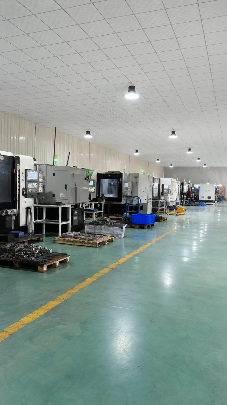 YUNLINK hydraulic components production workshop and inquiry support