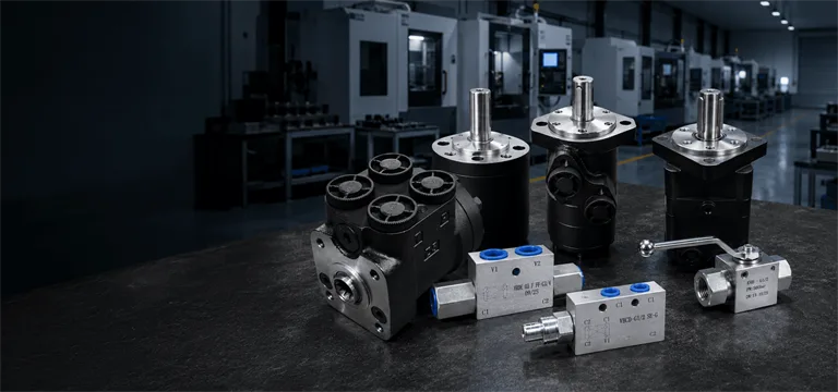 YUNLINK hydraulic components factory for motors steering units and valves