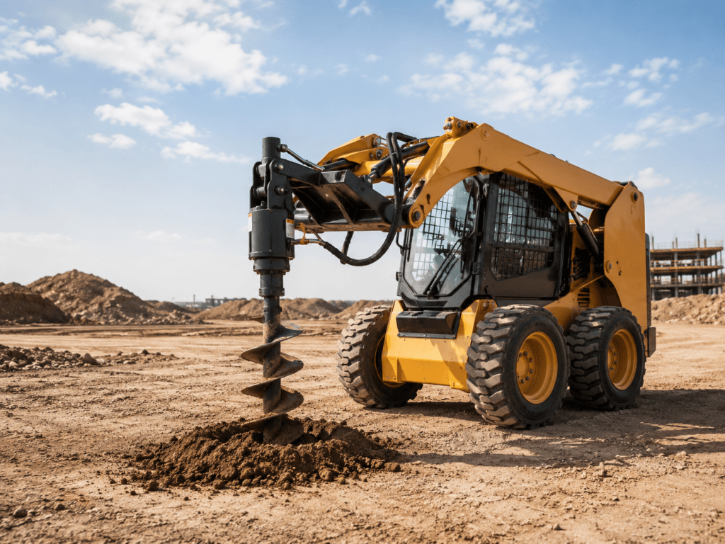 Hydraulic components for construction attachments