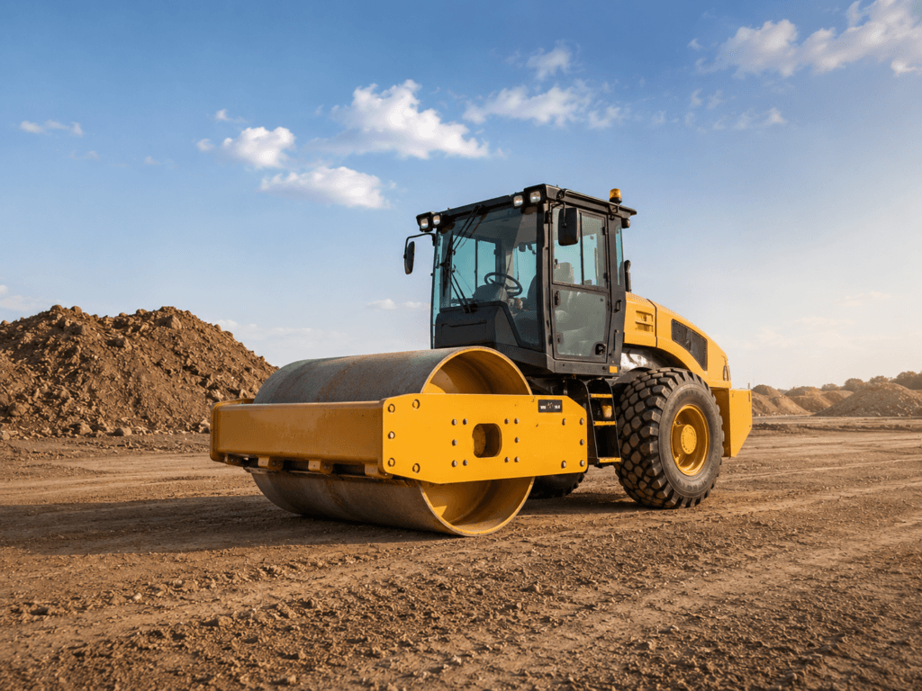 Hydraulic components for construction compactors