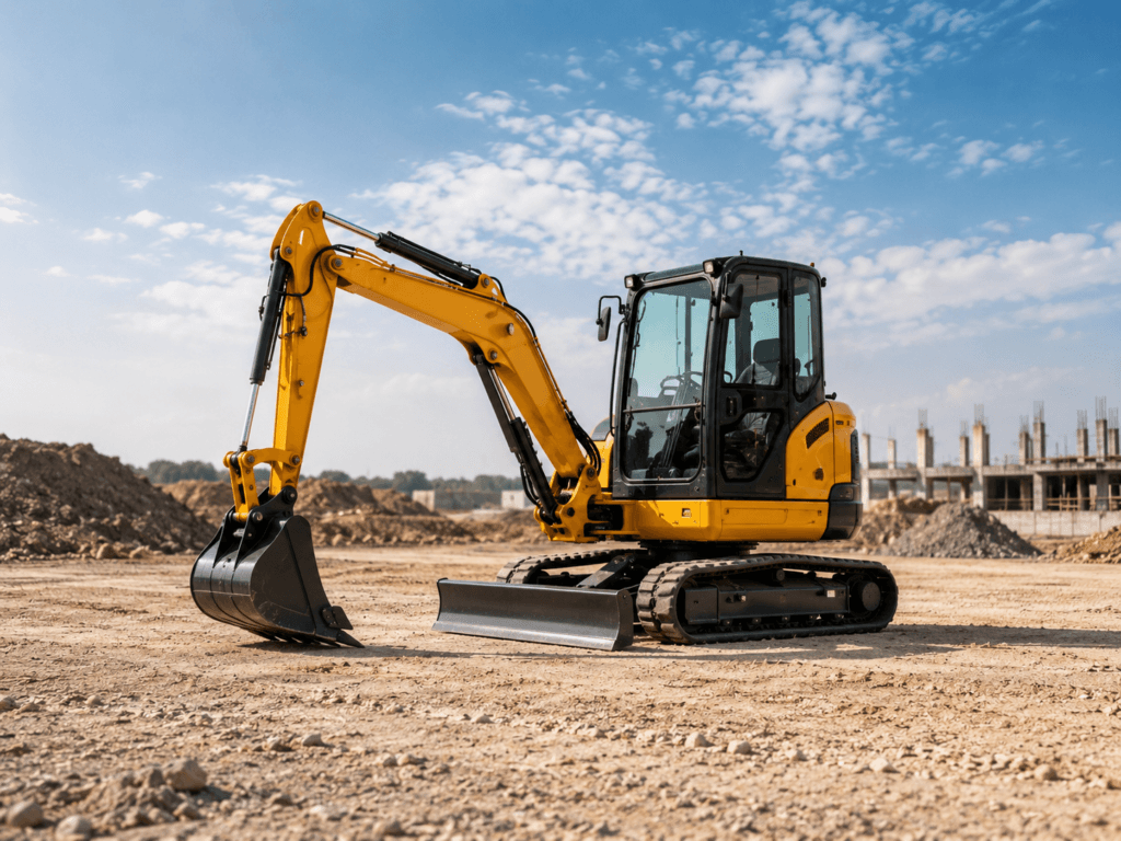 Hydraulic components for mini excavators