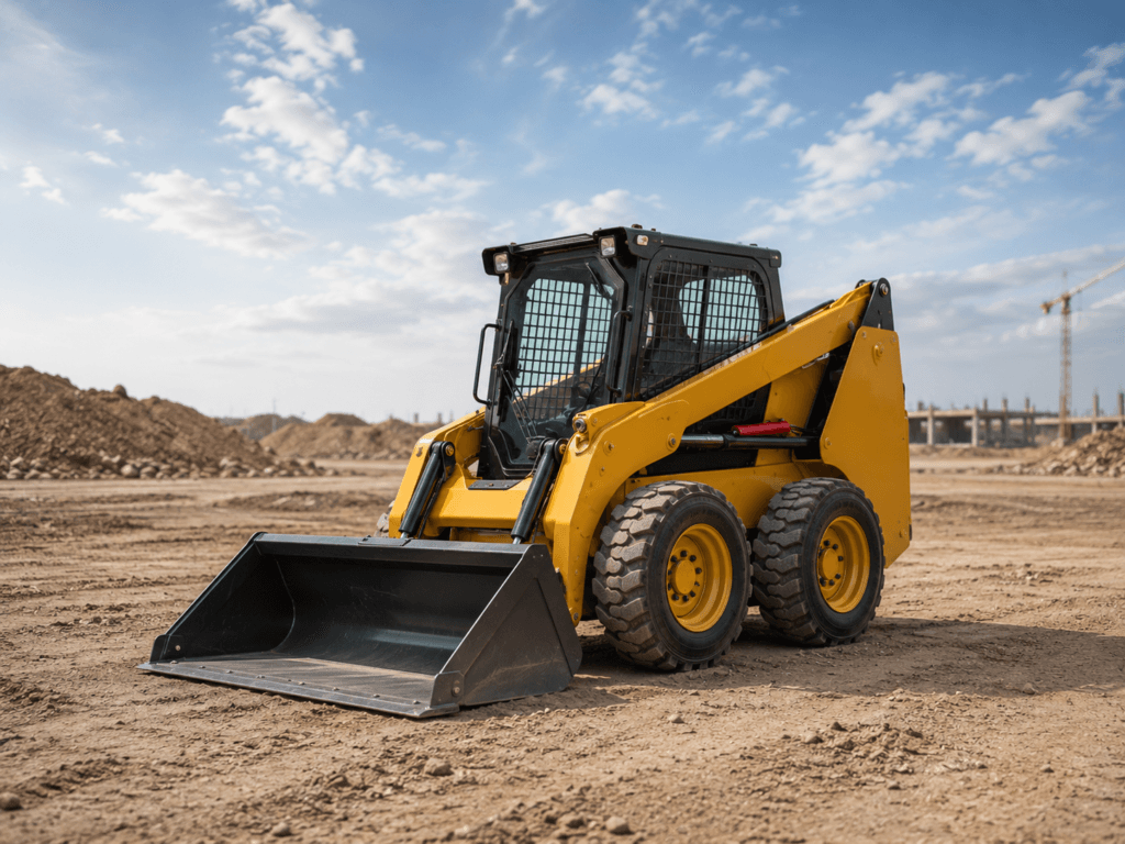 Hydraulic components for skid steer loaders