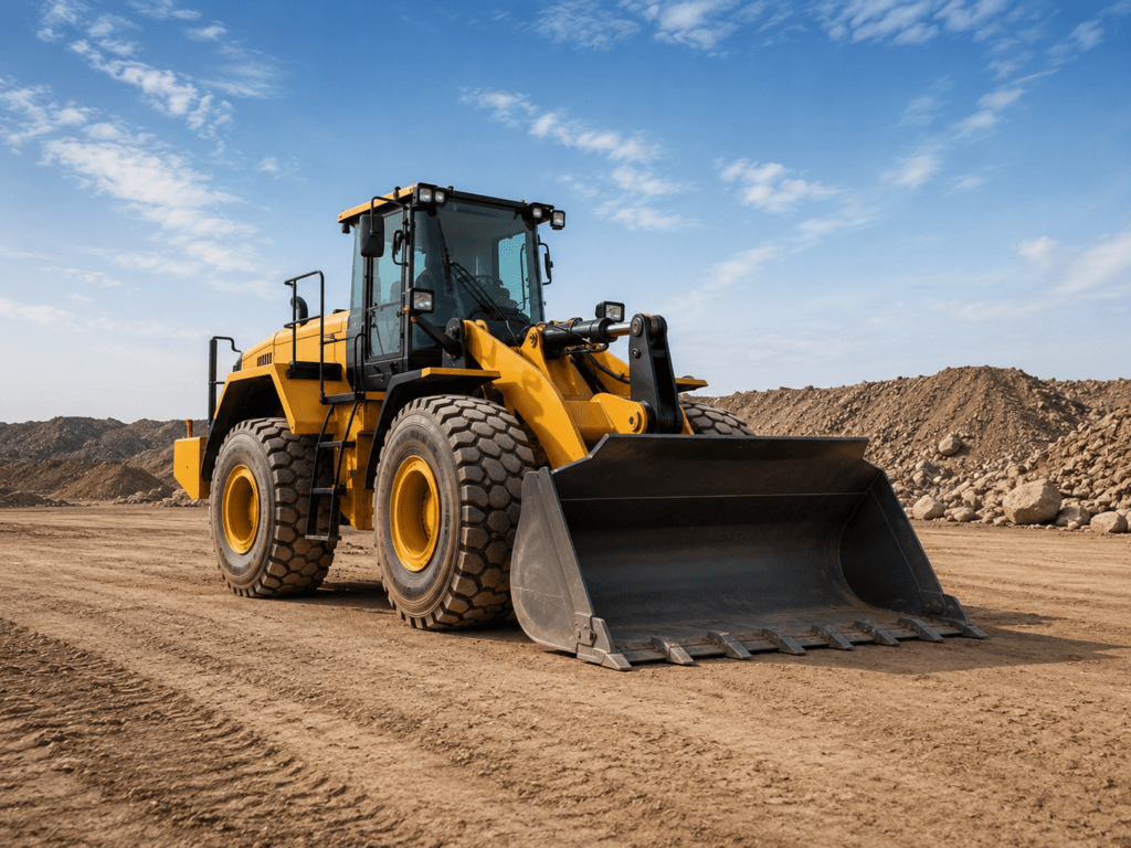Hydraulic components for wheel loaders